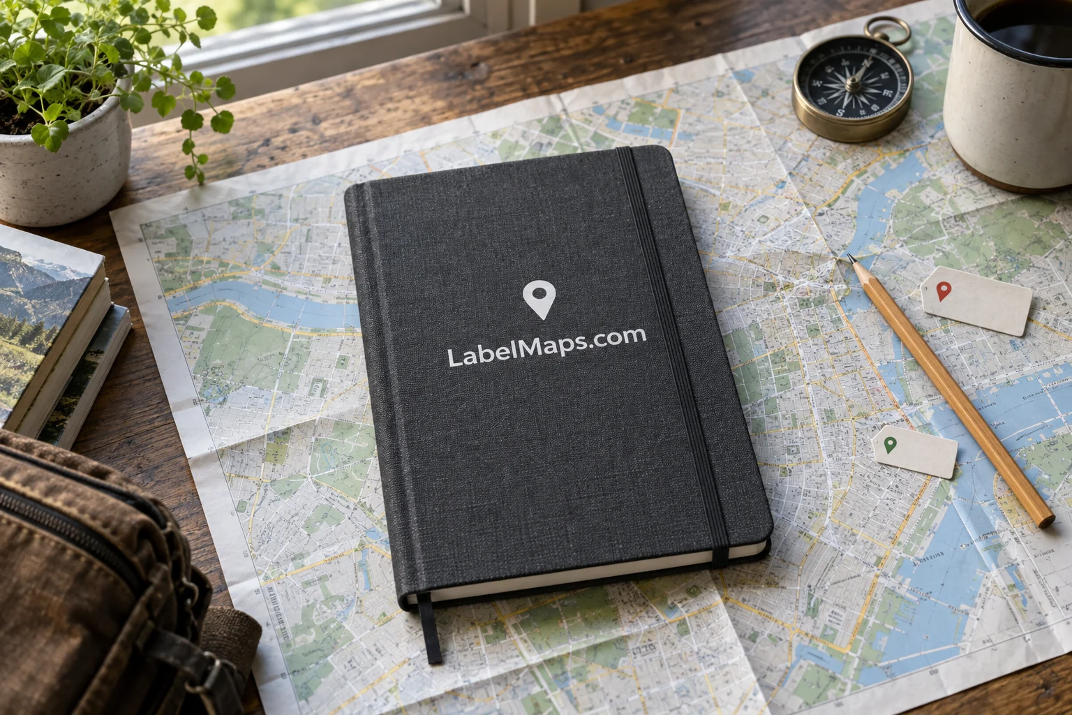 Generated brand materials for labelmaps.com
